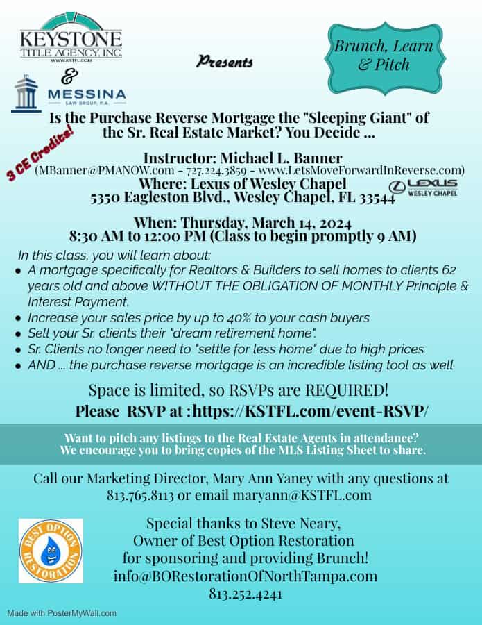 Brunch, Learn & Pitch March 14, 2024